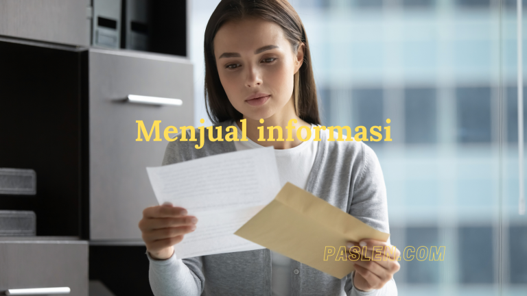 Menjual Informasi