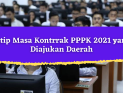 Intip Masa Kontrrak PPPK 2021 yang Diajukan Daerah