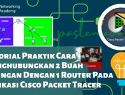 Tutorial Praktik Cara Menghubungkan 2 Buah Jaringan Dengan 1 Router Pada Cisco Packet Tracer