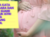 Kata Kata Mutiara dan Doa Suami untuk Istri yang sedang hamil